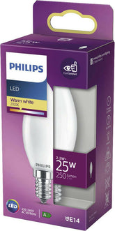 Philips LED classic 25W B35 E14 WW FR ND SRT4.